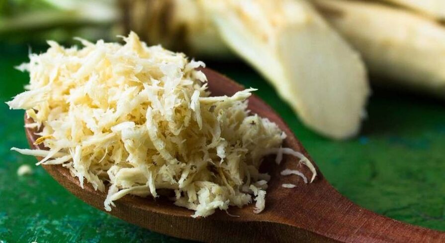 koreň chrenu na liečbu artrózy